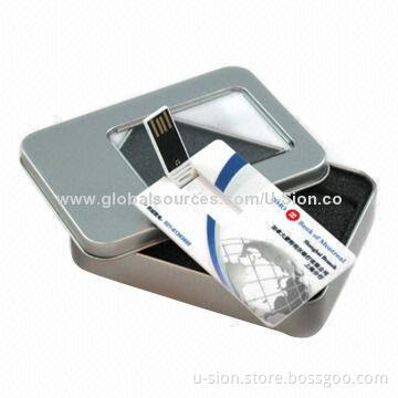 Hot Sell Popular Business/Credit Card USB Flash Drive with Logos Printing